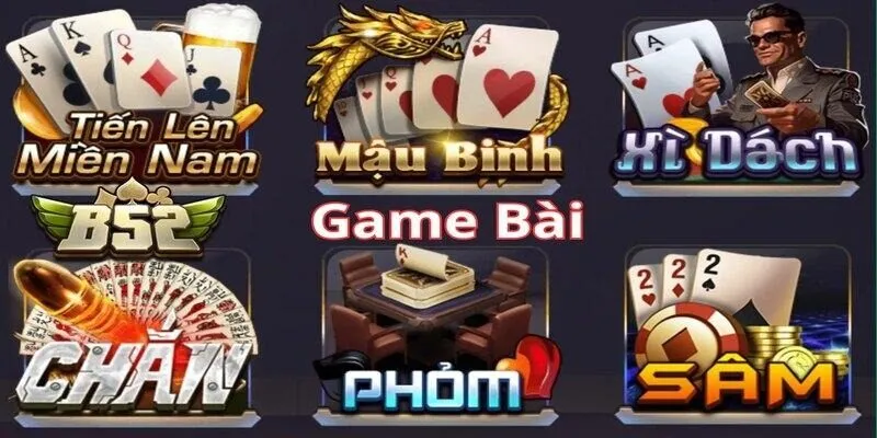 Những game bài nổi bật tại sảnh B52club